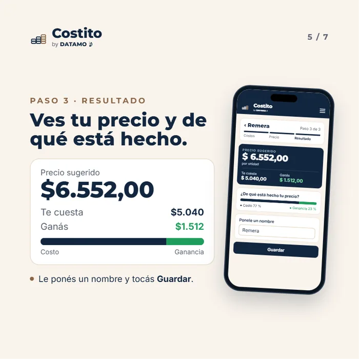 Costito paso 3: resultado