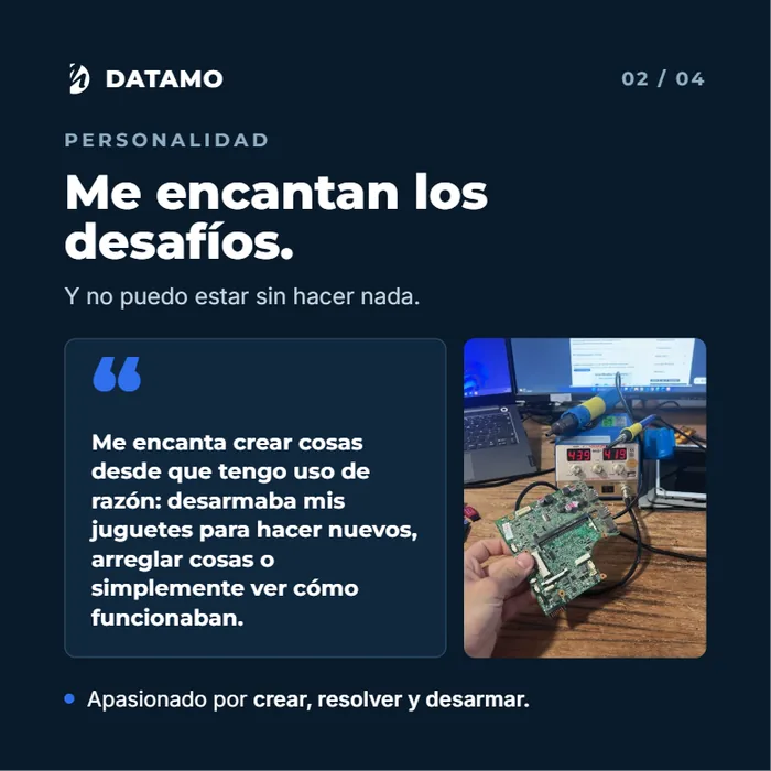 Me encantan los desafíos